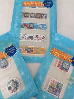 Thomas & Friends Adhesive Bandages - Blue Packaging